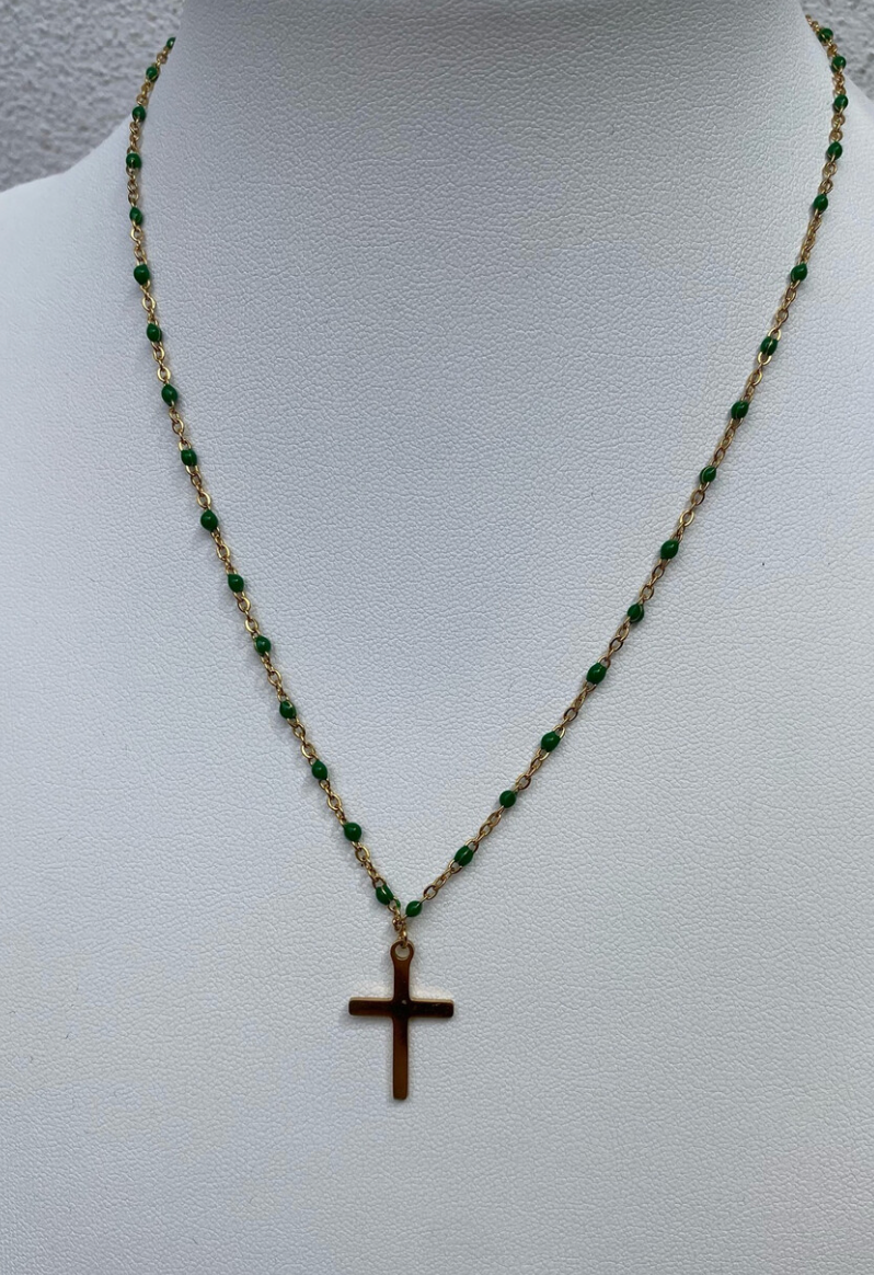 Collier croix