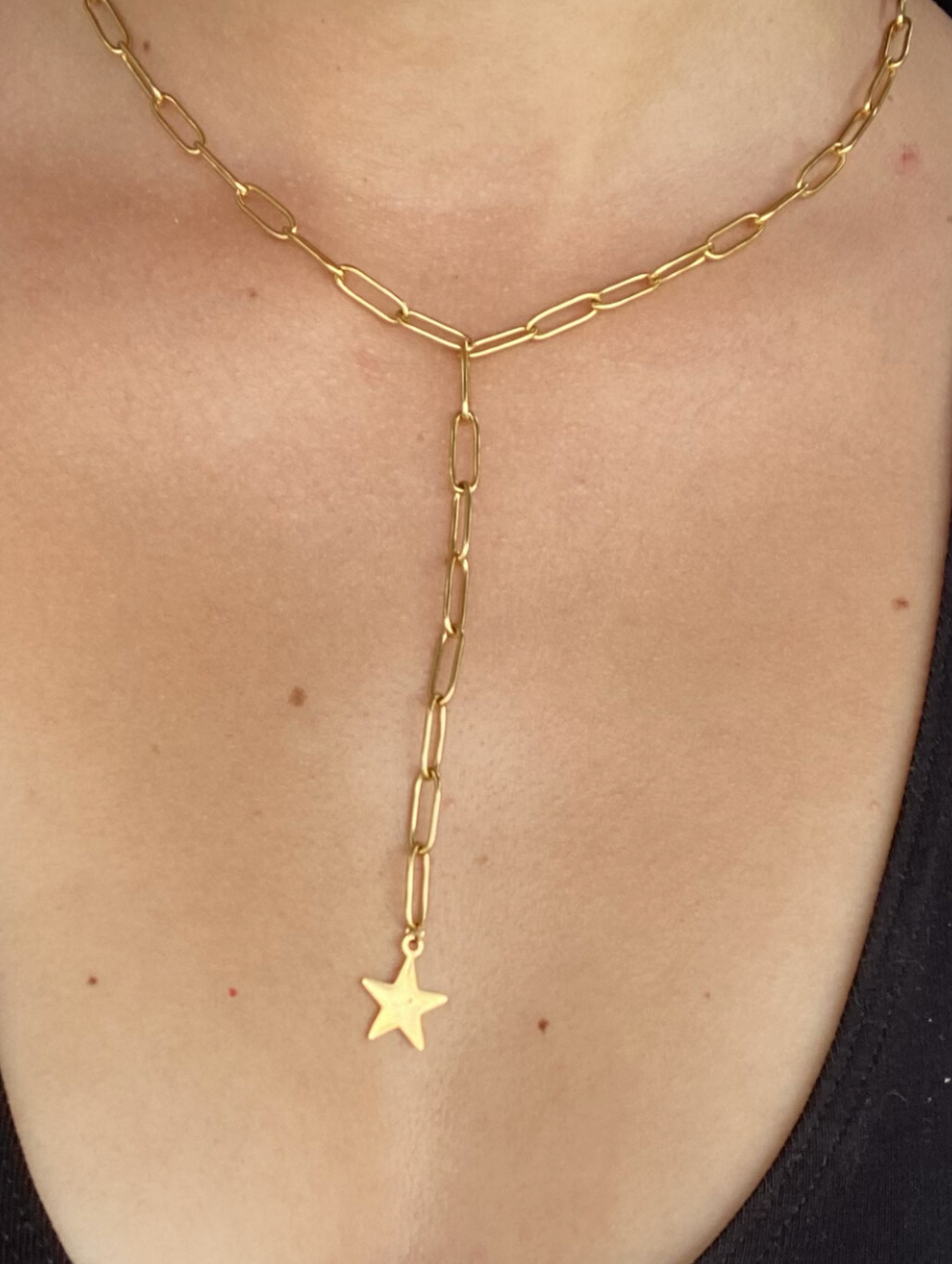 Collier pendentif étoile