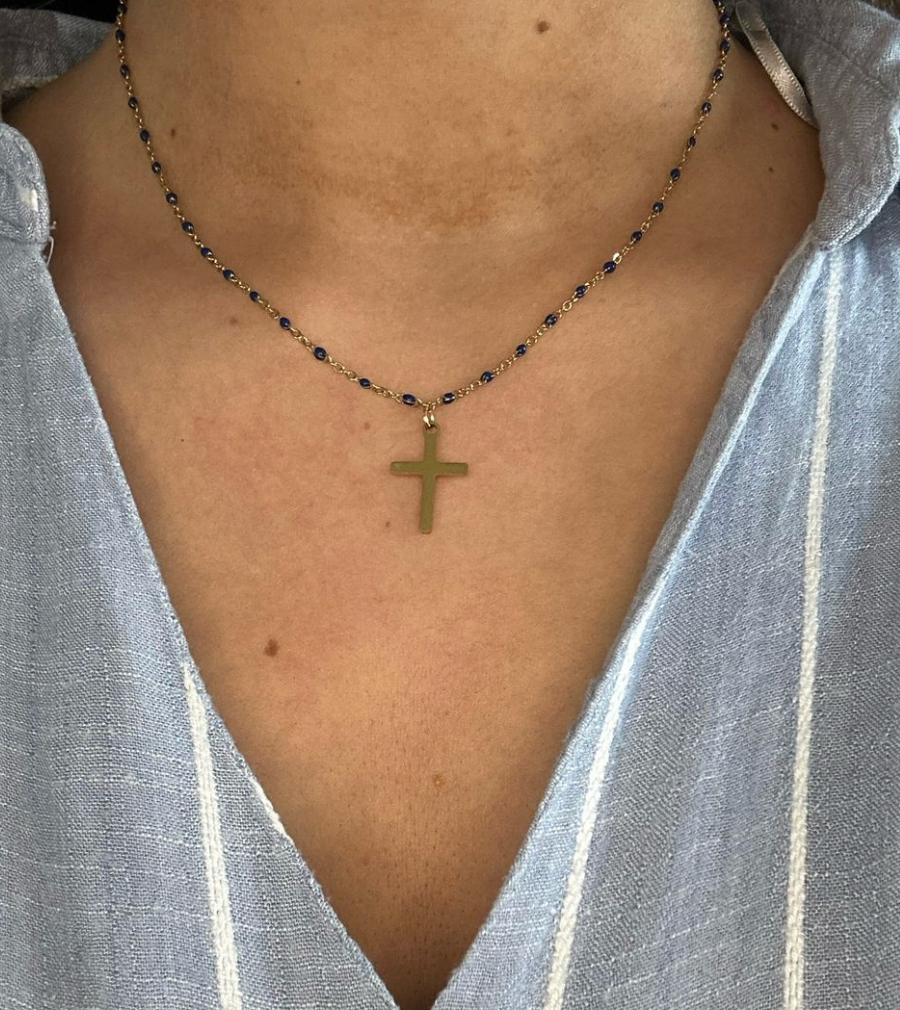 Collier croix