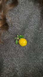 Broche citron